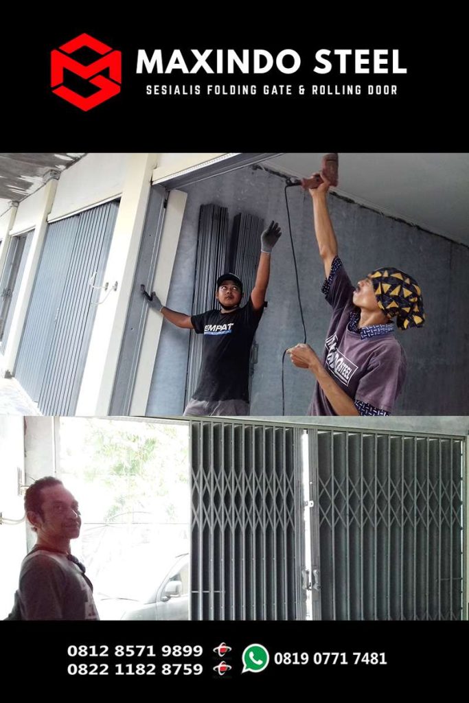 Folding Gate Jakarta Timur Berkualitas – Kuat, Rapi, & Bergaransi folding-gate-pasar-durensawit-jakarta-timur