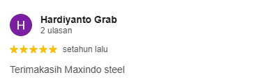 Testimoni Hardiyanto Grab tentang folding gate Maxindo Steel