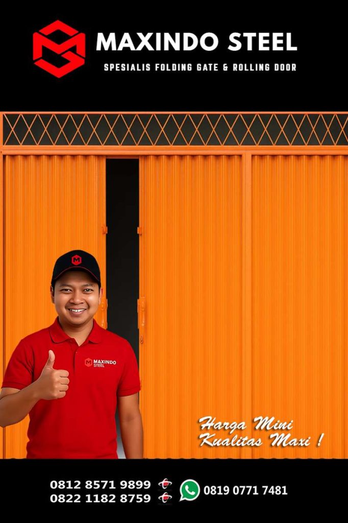 Folding Gate di Cipinang Cempedak Jakarta Timur – Jasa Pasang dan Service Folding Gate Profesional